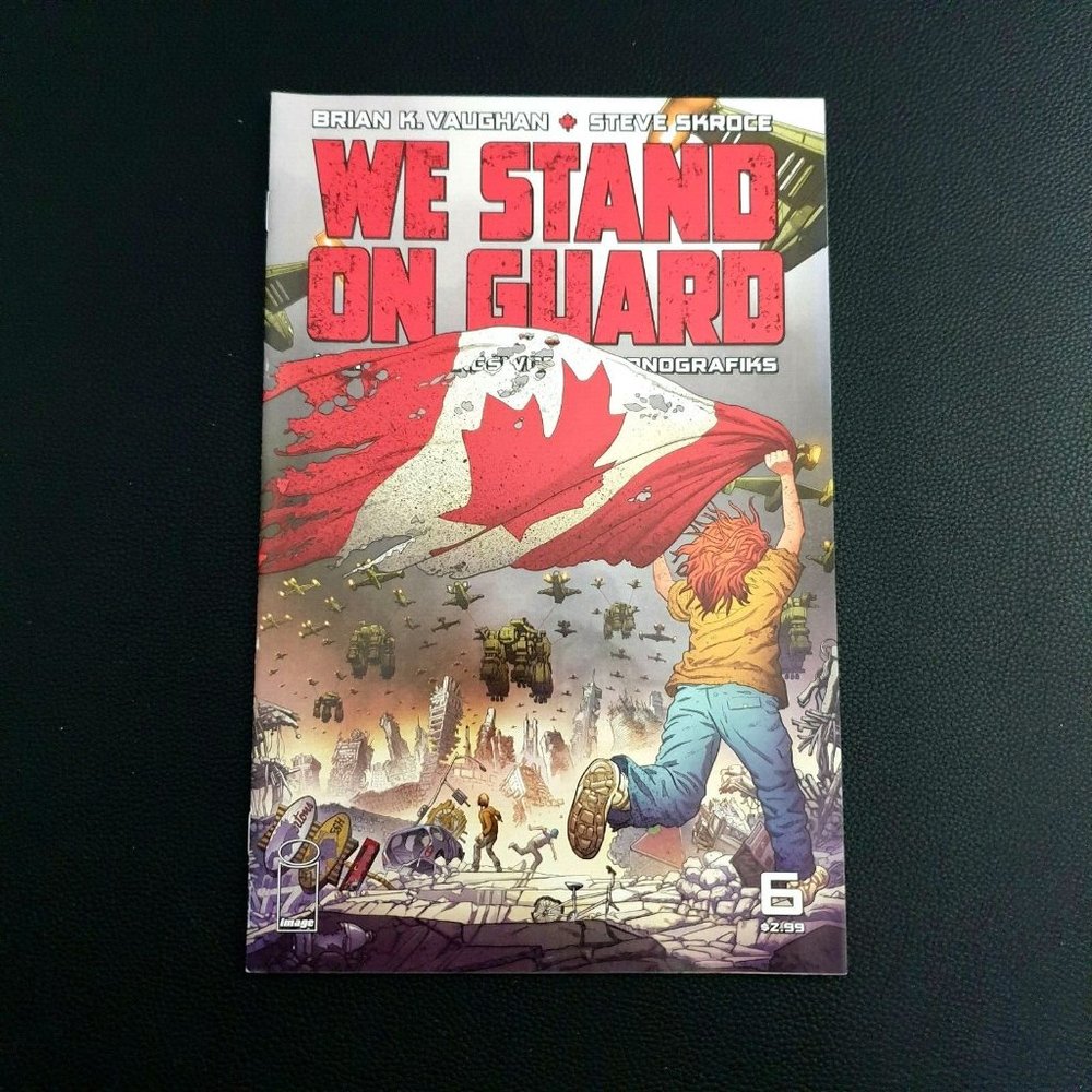 We Stand On Guard 6 Image Comics Brian Vaughan Steve Skorce Book Collection